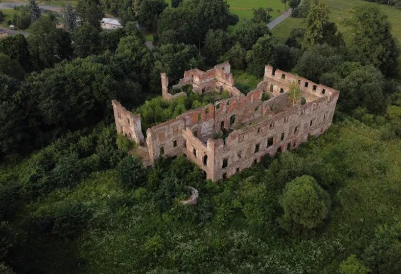 Ruins of the knight's castle, Kamienna Góra, Poland, Poland